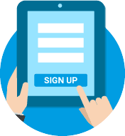 sign up 